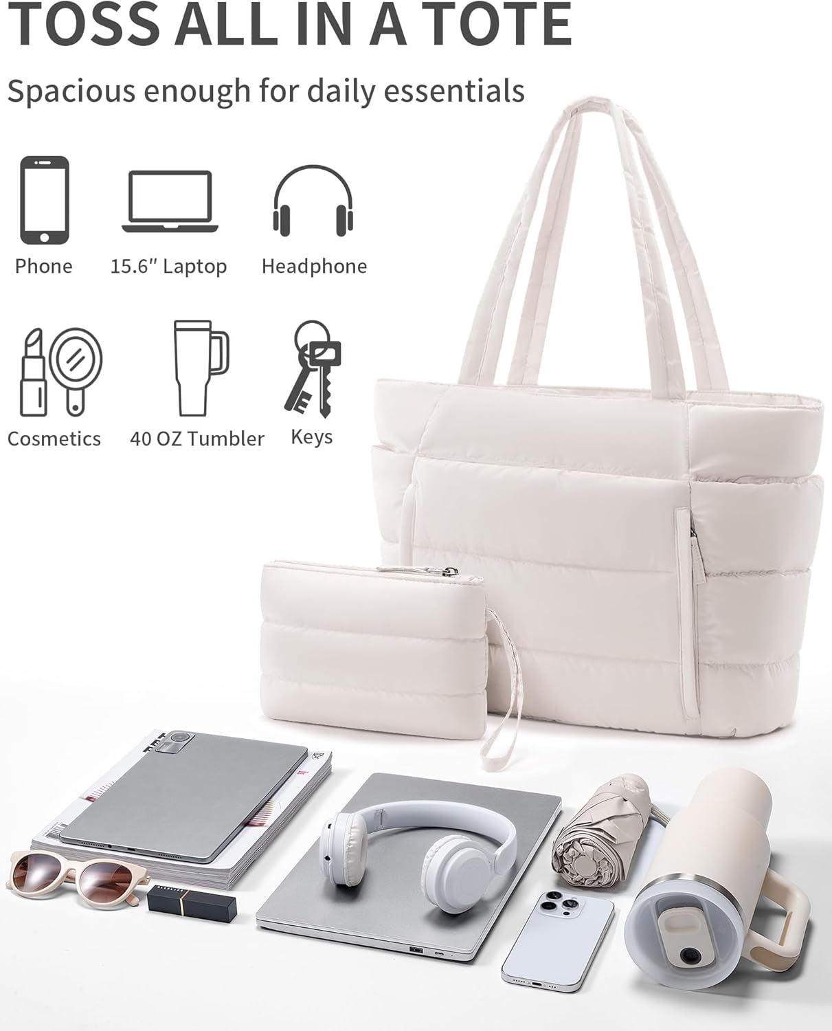 Chic Everyday Puffer Tote™