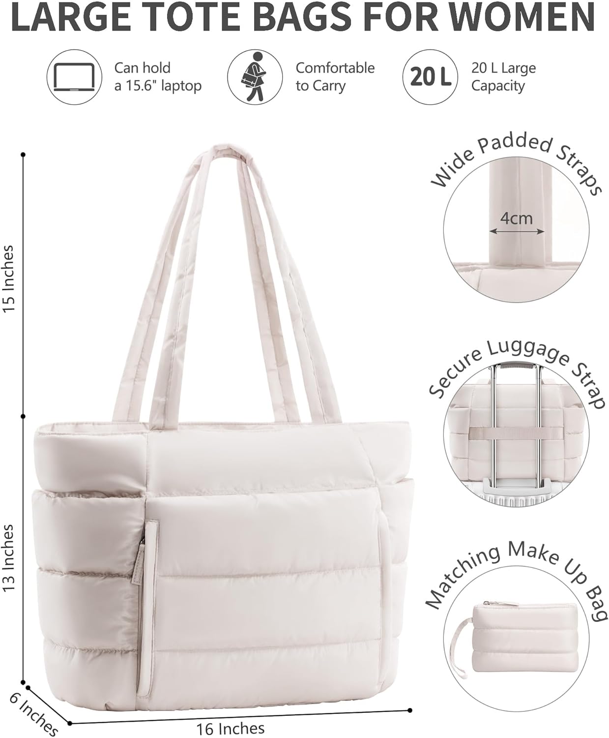 Chic Everyday Puffer Tote™
